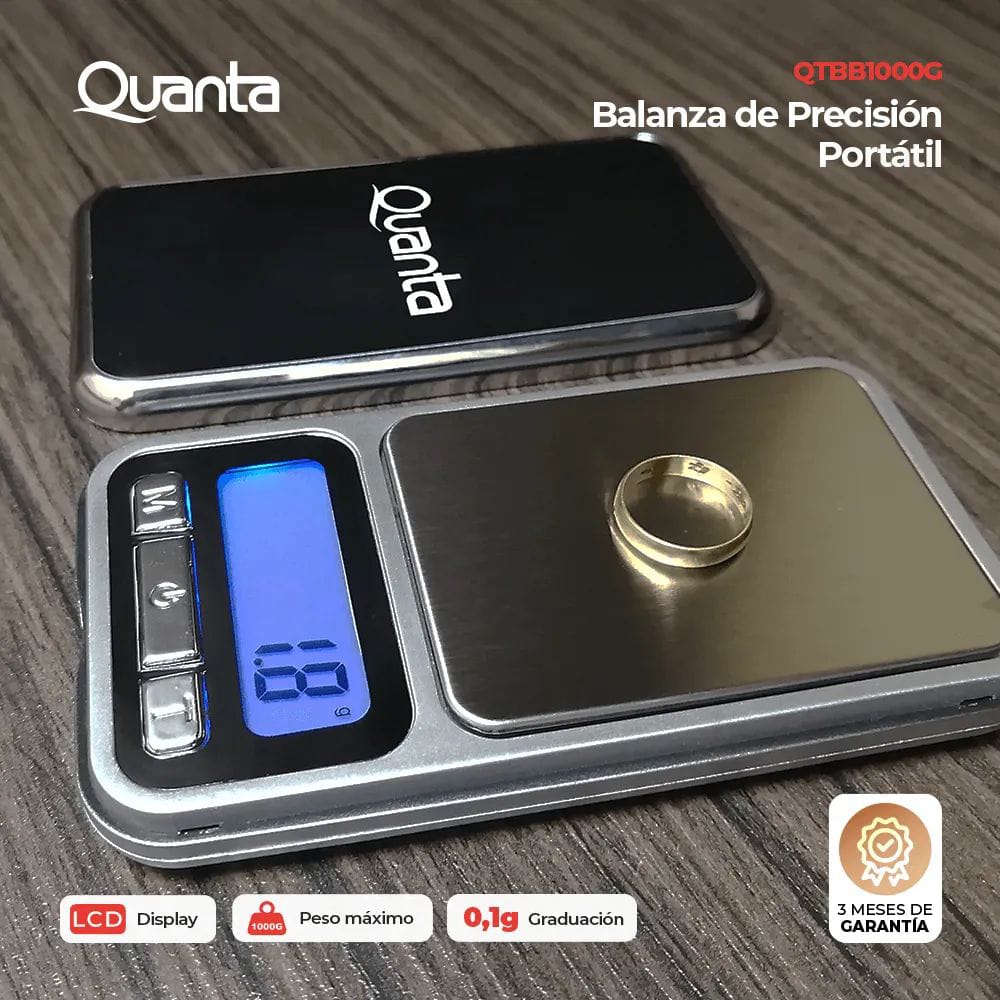 Balanza Para Joyas Quanta QTBB1000G